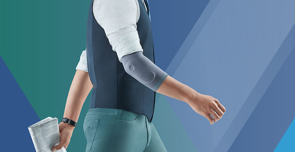 Oppo Medical elkoņa ortozes elkoņa locītavas atbalstam, stabilizācijai, rehabilitācijai un pēcoperācijas aprūpei.